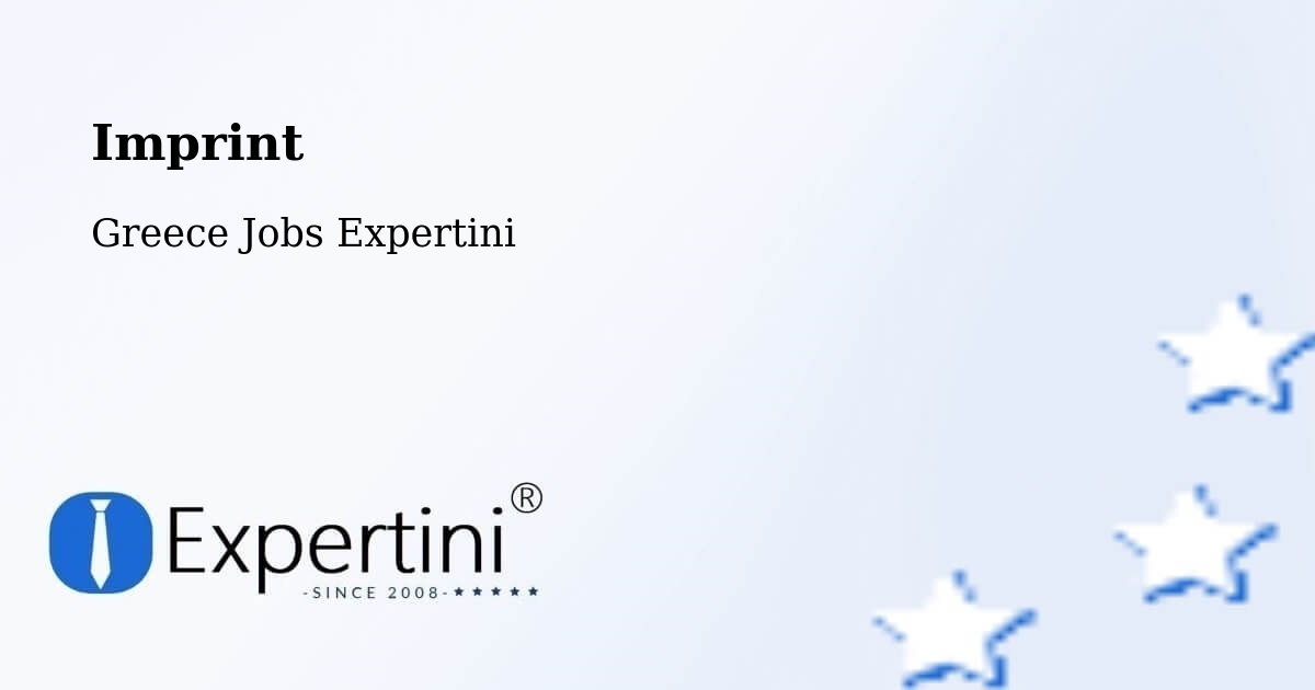 Imprint – Aígio - Greece Jobs Expertini